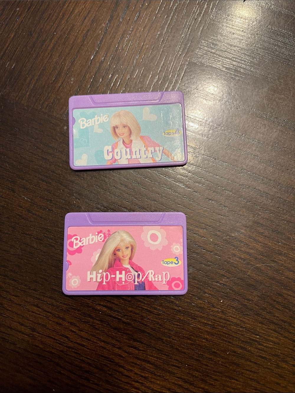 Vintage Barbie Boombox Cassette Tapes 3 &4